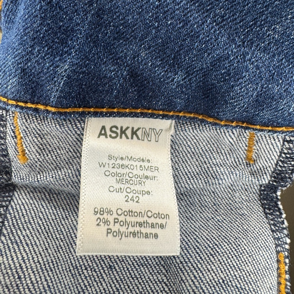 ASKK NY Brighton Wide leg NWT • Size 26 • Color: Mercury - Picture 8 of 9